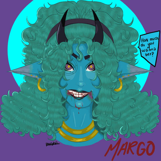 margo, commission for D&amp;D campaign